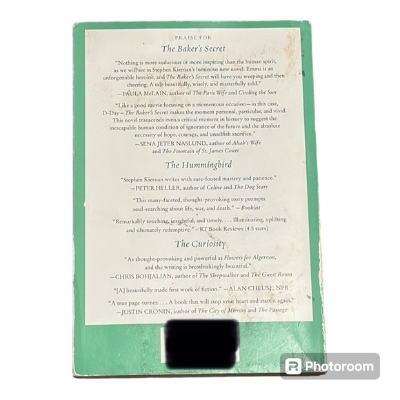 4/$20 | Softcover Novel | The Barker’s Secret • Stephen P Kiernan - Picture 3 of 4